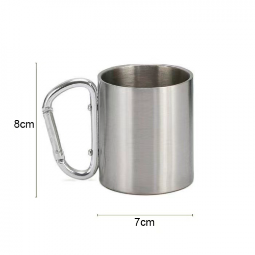 VASO PORTATIL CON MOSQUETON