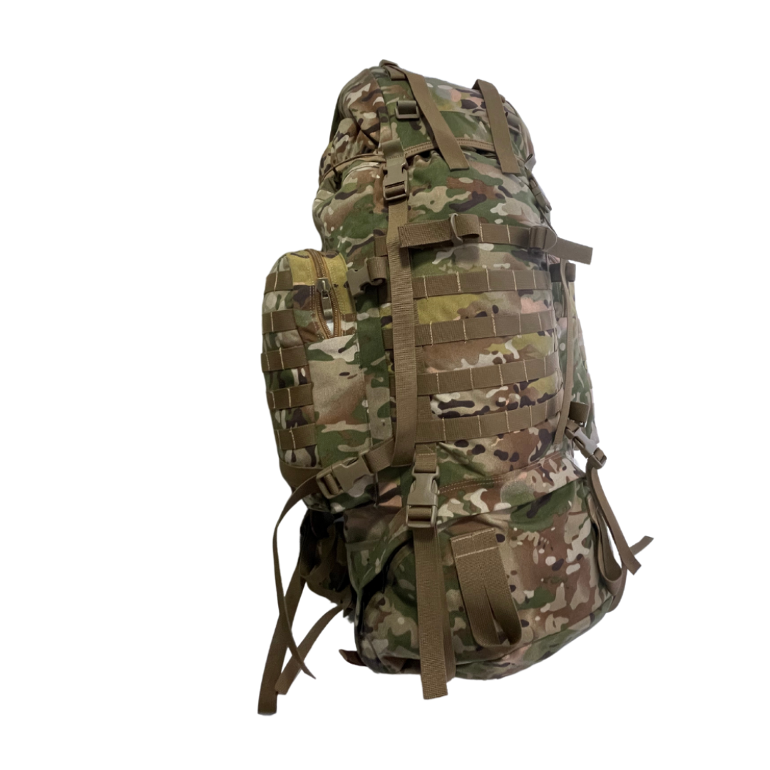 MOCHILA TÁCTICA MILITAR 90 LITROS CORDURA FABRICACIÓN NACIONAL