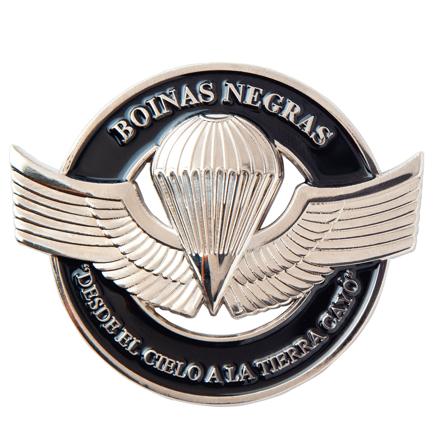 MONEDA PARACAIDISTAS BOINAS NEGRAS