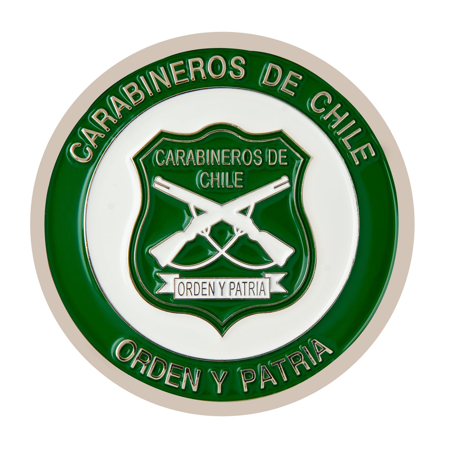 MONEDA SUBOFICIALES DE CARABINEROS DE CHILE