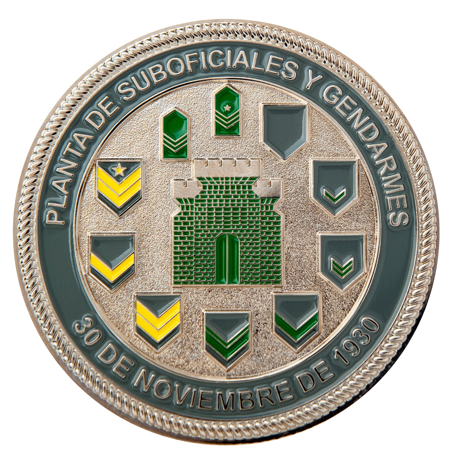 MONEDA DE GENDARMERIA