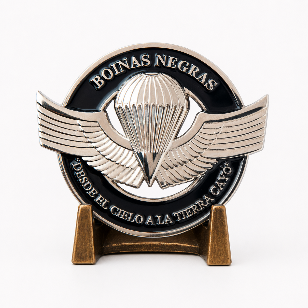 MONEDA PARACAIDISTAS BOINAS NEGRAS 60 mm