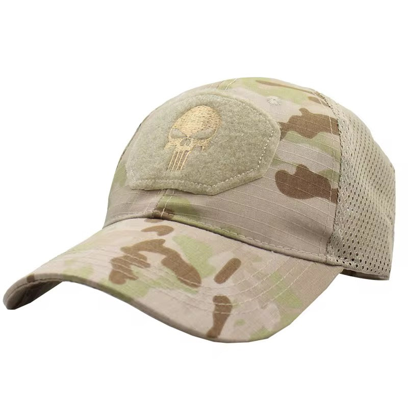 GORRA TACTICA HOMBRE CALAVERA PUNISH DESIERTO