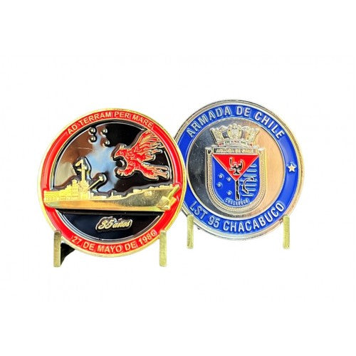 MONEDA ARMADA DE CHILE LST 95 "CHACABUCO"