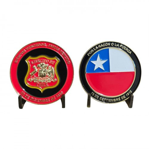 MONEDA EJÉRCITO DE CHILE 18 DE SEPTIEMBRE DE 1810