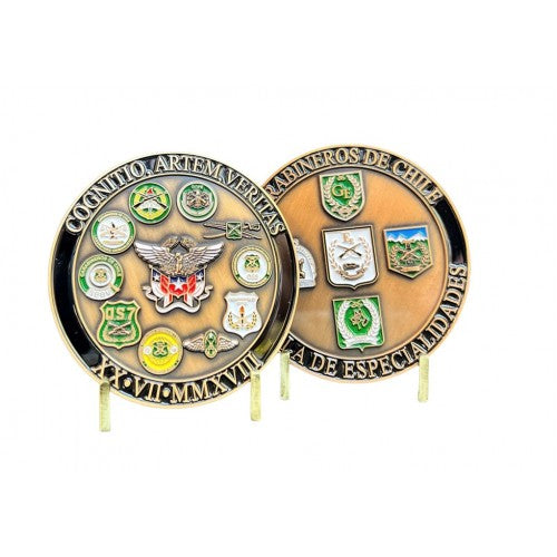 MONEDA CARABINEROS DE CHILE ESCUELA DE ESPECIALIDADES