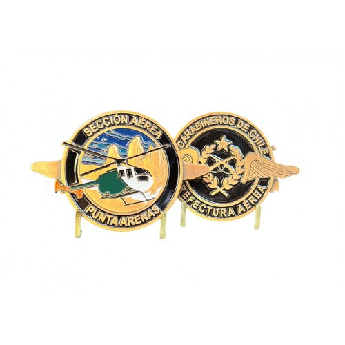 MONEDA CARABINEROS DE CHILE PREFECTURA AÉREA PUNTA ARENAS