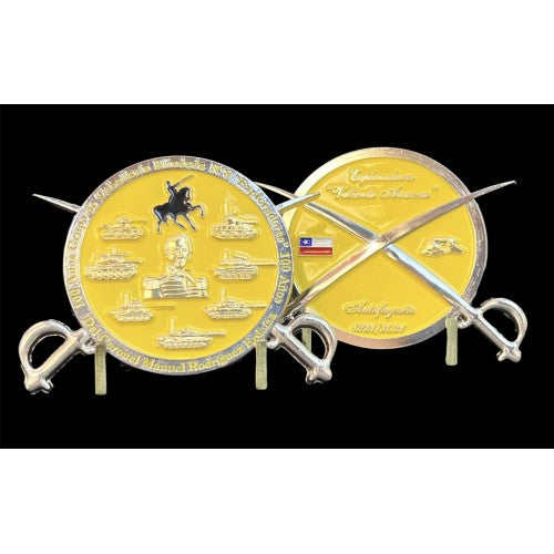 MONEDA EJERCITO DE CHILE CENTENARIO GRUPO EXPLORADORES