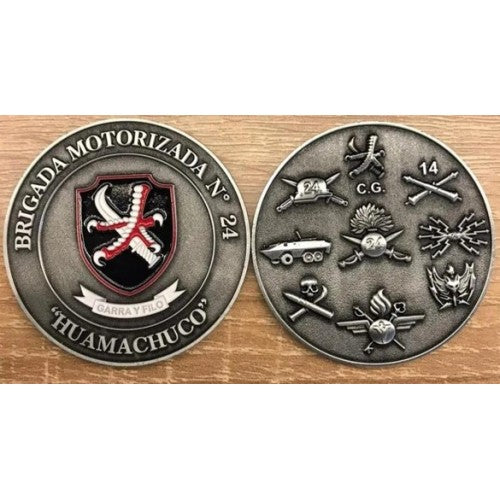 MONEDA EJERCITO DE CHILE BRIGADA HUAMACHUCO