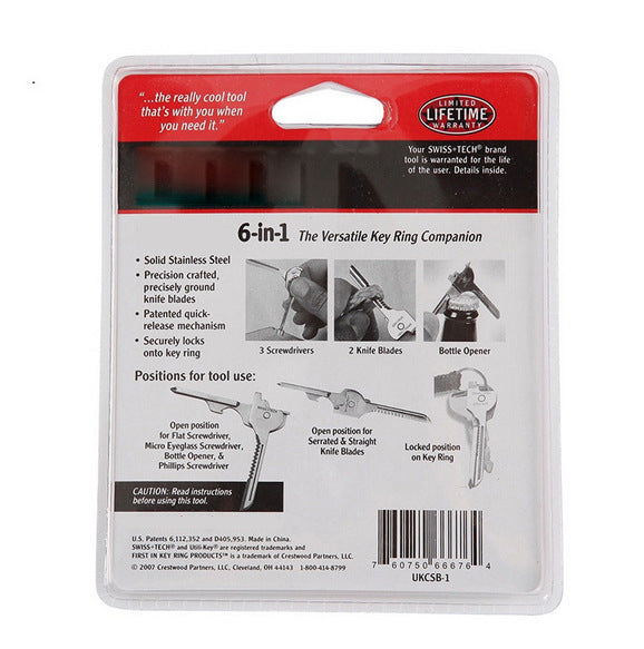 LLAVE MULTIFUNCIONAL TIPO LLAVERO