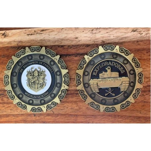 MONEDA ESCUADRÓN DE TANQUES EXPLORADORES