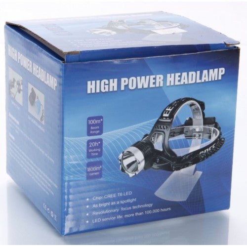 LINTERNA HIGH POWER HEADLAMP 1800 LUMEN