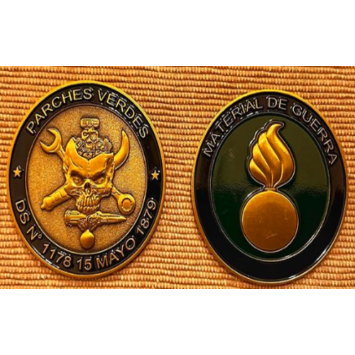 MONEDA MATERIAL DE GUERRA