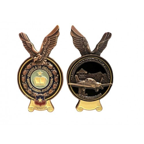 MONEDA FACH ESCUELA DE AVIACIÓN CAPITÁN MANUEL AVALOS PRADO