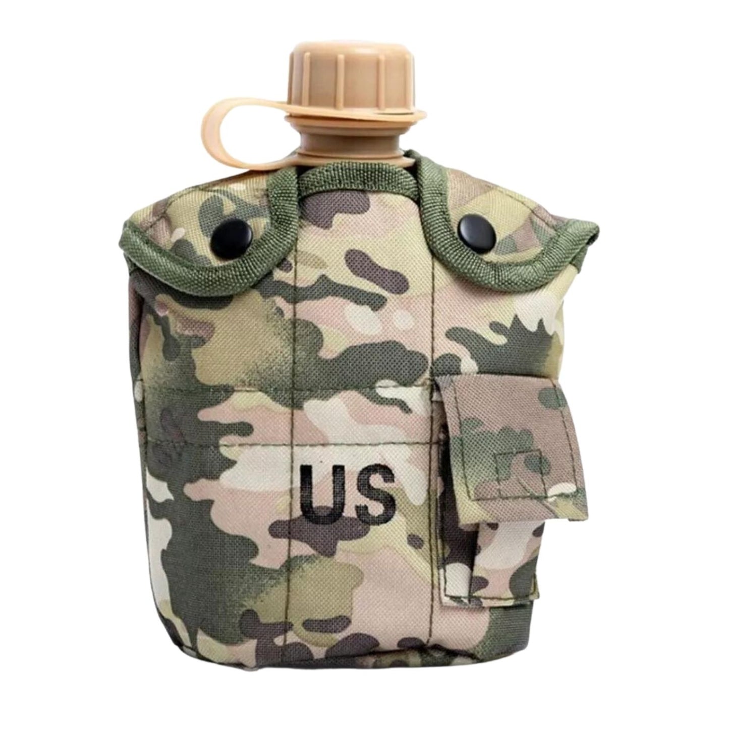 CANTIMPLORA MILITAR CON JARRO Y FUNDA