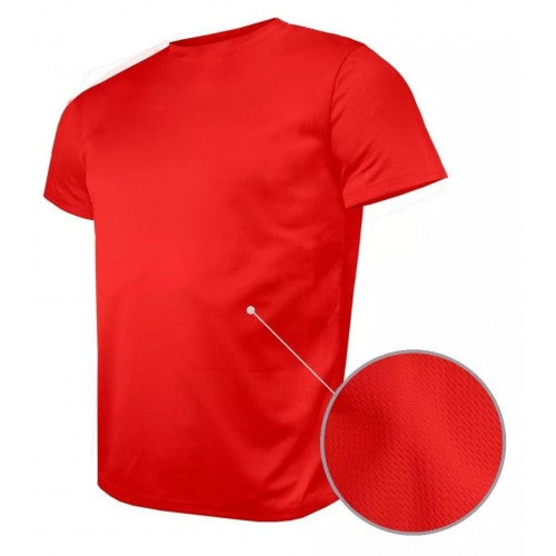 POLERA DEPORTIVA COLOR ROJO