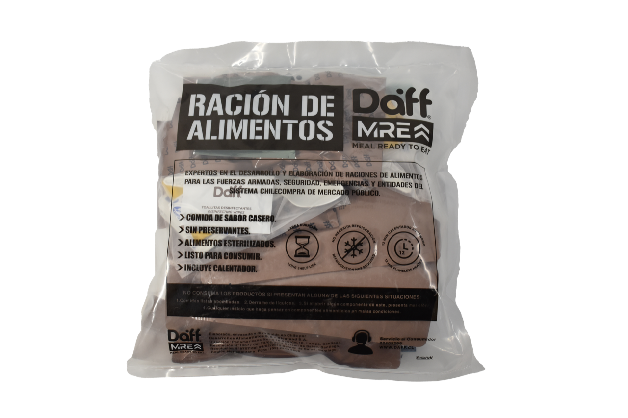 Ración de Combate 24 Hrs – Menú 4 (RC 24 HRS)
