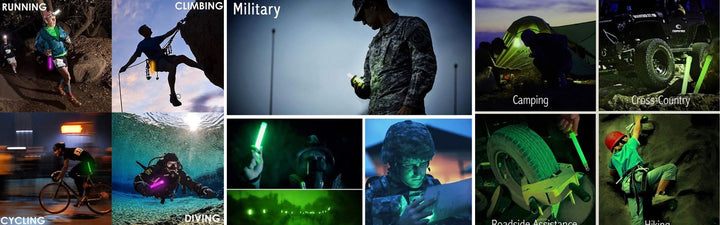 Las luces químicas en las Fuerzas Armadas: usos y por qué llevar una