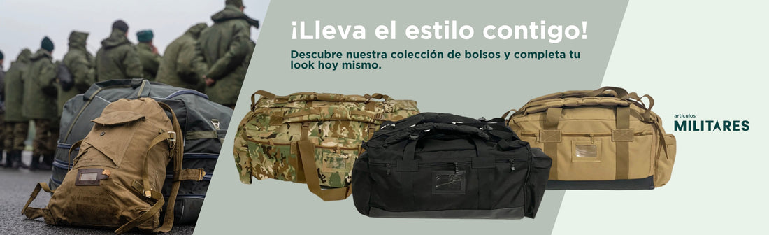 BOLSOS Y MOCHILAS TACTICAS DE FABRICACIÓN NACIONAL