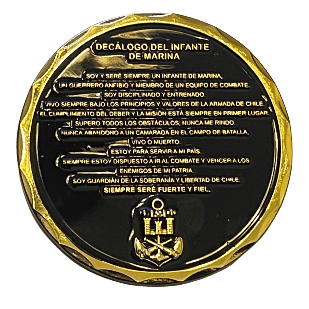 MONEDA CUERPO DE INFANTERIA DE MARINA