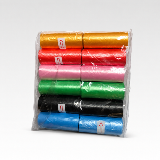 BOLSAS DESECHO PARA PERRO 12 ROLLOS X 15 BOLSAS X ROLLO 180 BIODEGRADABLE