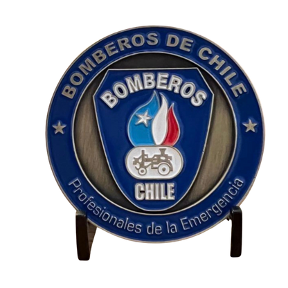 MONEDA BOMBEROS DE CHILE