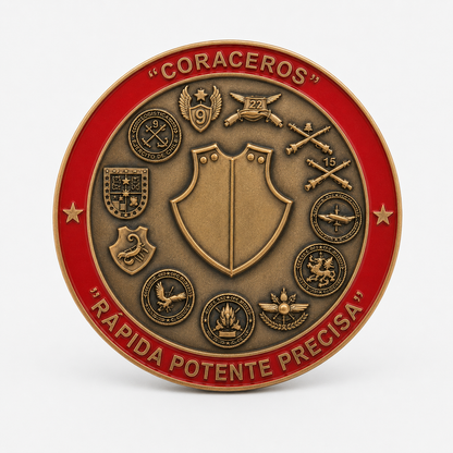 Moneda 1ra Brigada Acorazada «Coraceros»