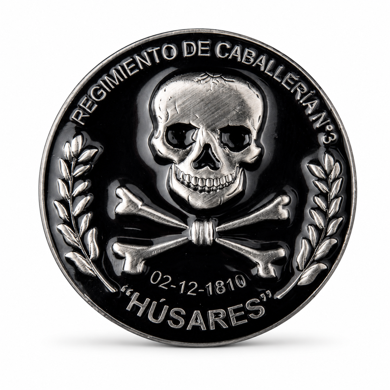 Moneda Regimiento de Caballería N.º 3 «Húsares»