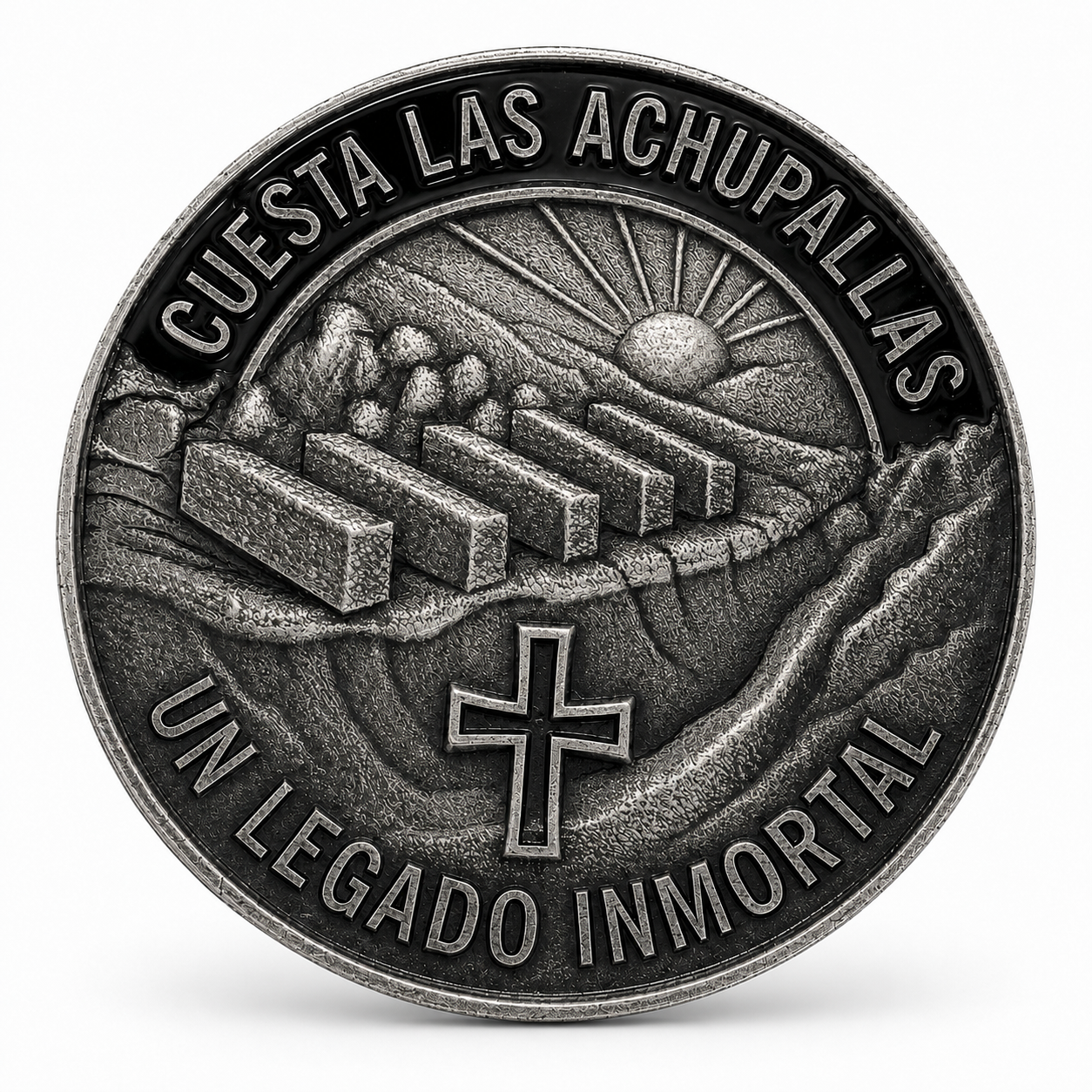 Moneda Conmemorativa Cuesta Las Achupallas