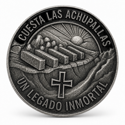 Moneda Conmemorativa Cuesta Las Achupallas