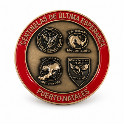 Moneda Compañía Fusileros Mecanizada Natales