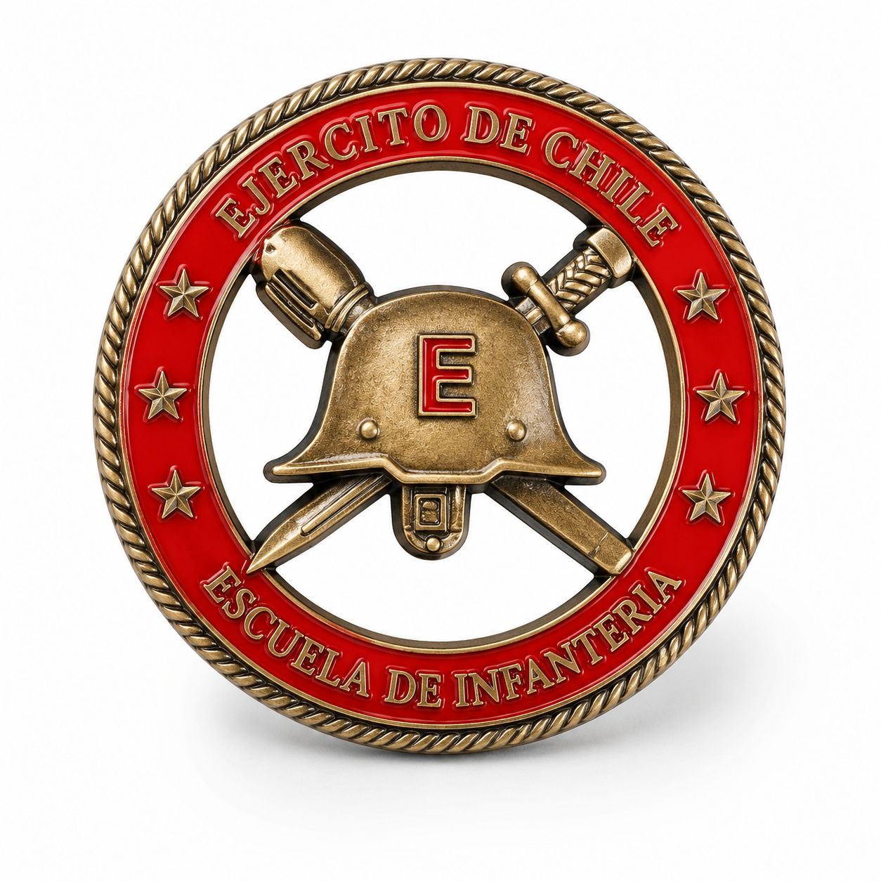 Moneda Escuela de Infantería
