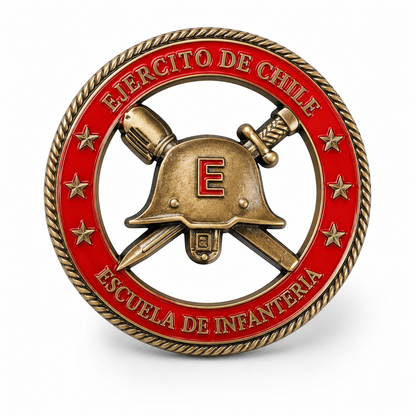 Moneda Escuela de Infantería