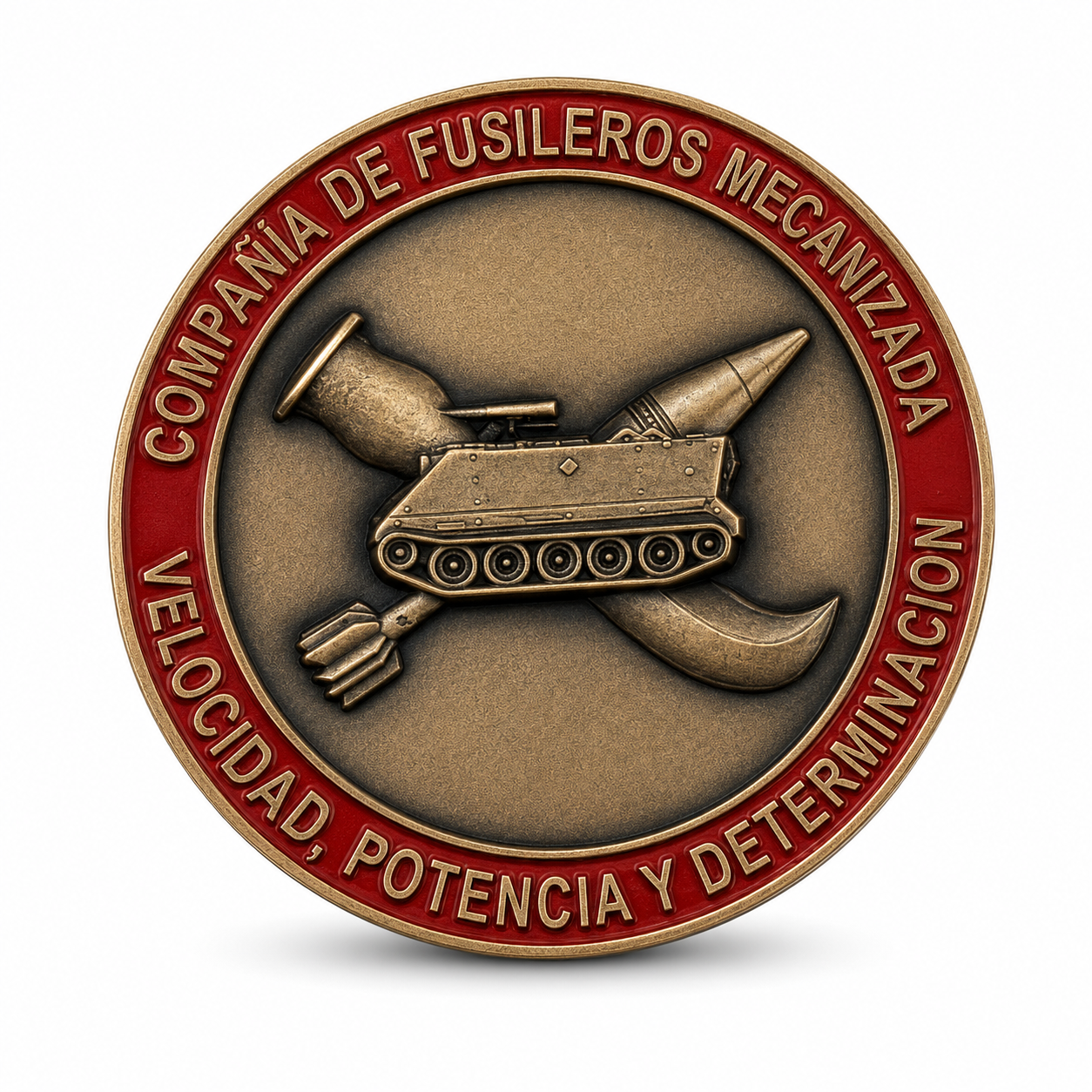 Moneda Compañía Fusileros Mecanizada Natales