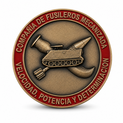 Moneda Compañía Fusileros Mecanizada Natales