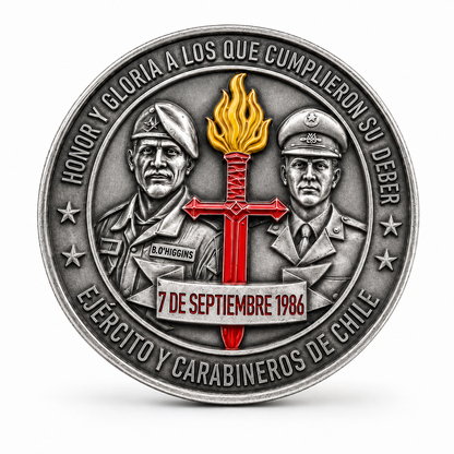 Moneda Conmemorativa Cuesta Las Achupallas