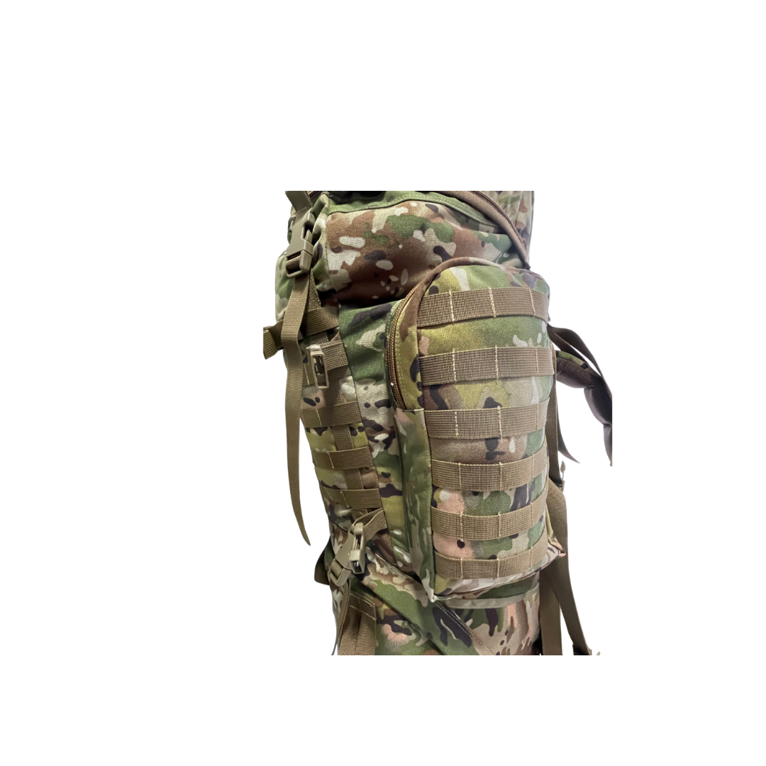 MOCHILA TÁCTICA MILITAR 90 LITROS CORDURA FABRICACIÓN NACIONAL