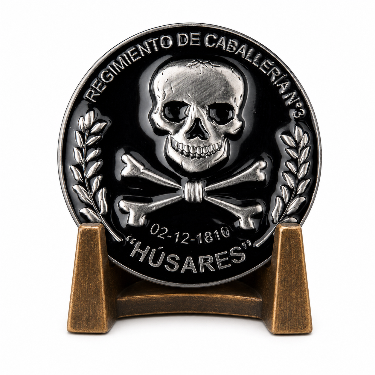 Moneda Regimiento de Caballería N.º 3 «Húsares»