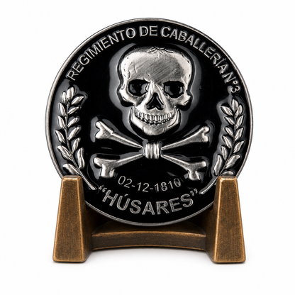 Moneda Regimiento de Caballería N.º 3 «Húsares»