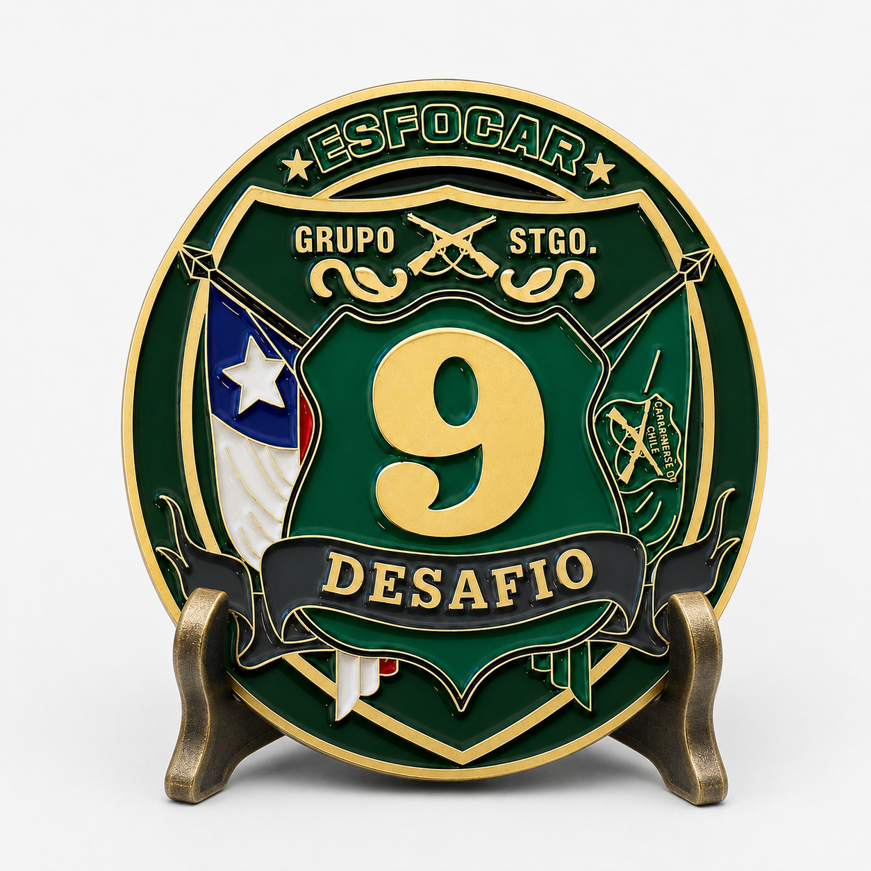 Moneda ESFOCAR Noveno Escuadrón