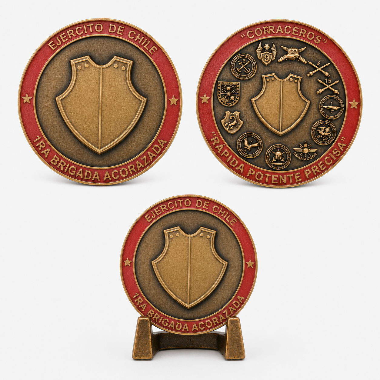 Moneda 1ra Brigada Acorazada «Coraceros»