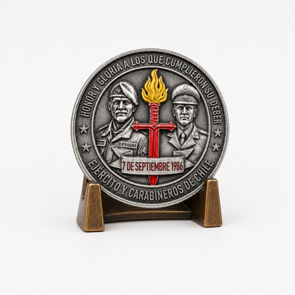 Moneda Conmemorativa Cuesta Las Achupallas