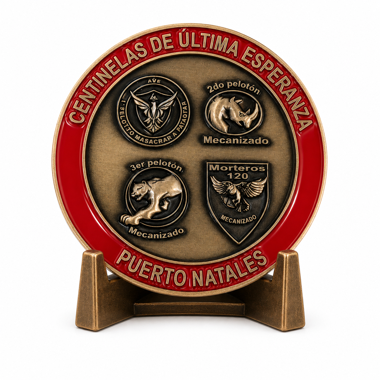 Moneda Compañía Fusileros Mecanizada Natales