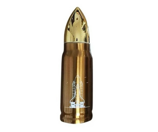 Termo Tipo Bala de Acero Inoxidable 500 ml - Cobre