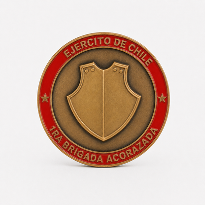 Moneda 1ra Brigada Acorazada «Coraceros»