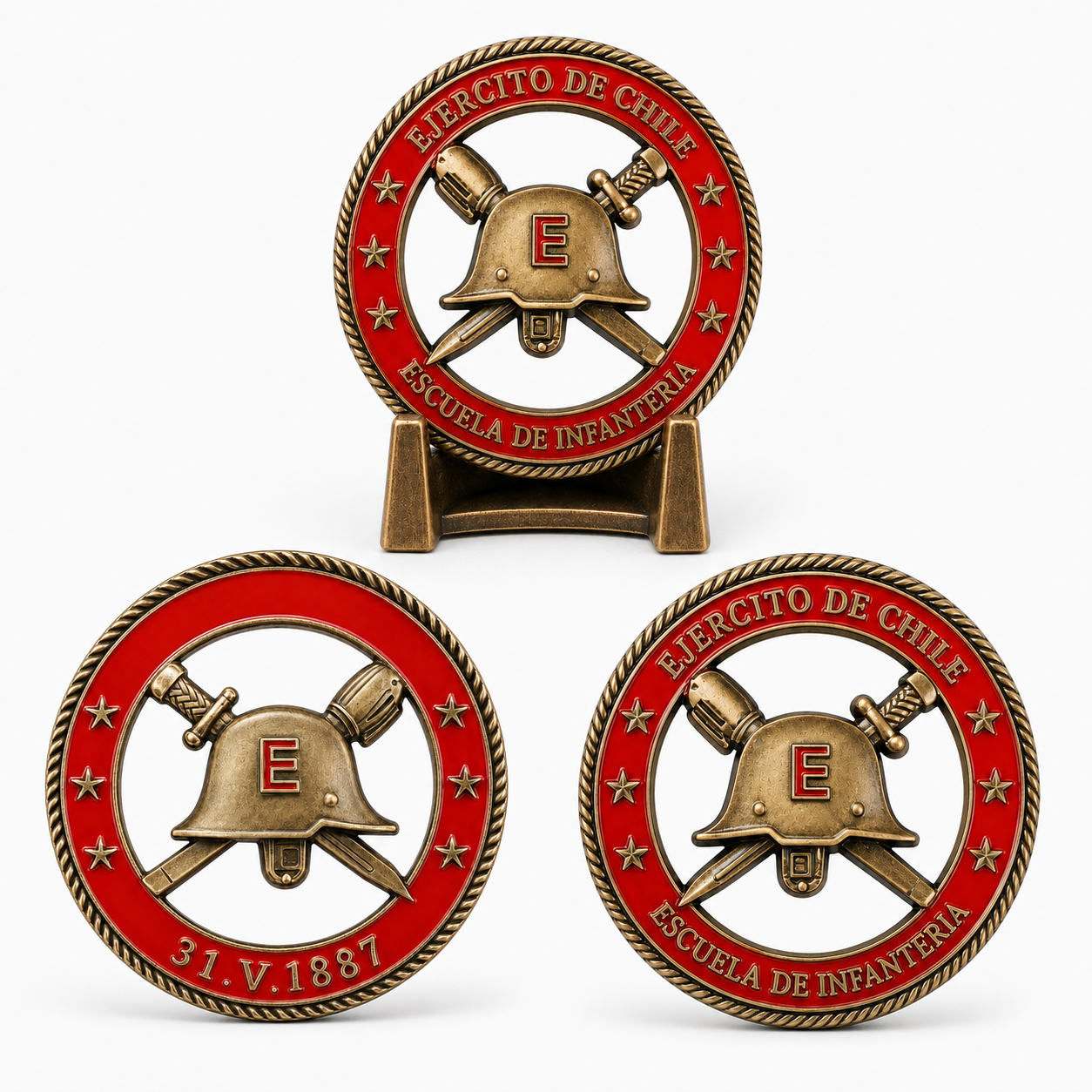 Moneda Escuela de Infantería