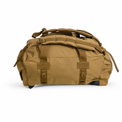 BOLSO O MOCHILA TANQUISTA 65 LITROS FABRICACION NACIONAL