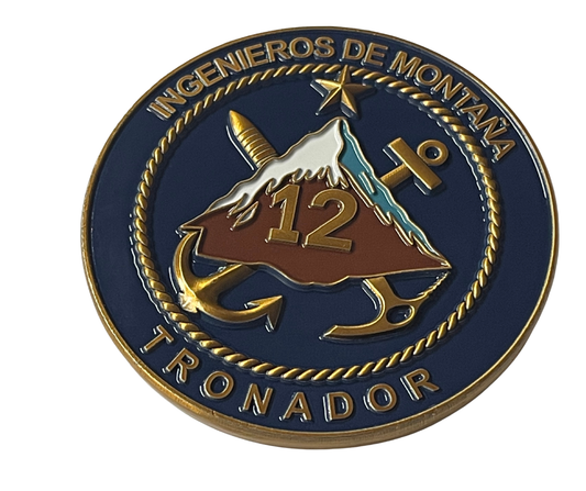 Moneda Conmemorativa – Ingenieros de Montaña / DESMNA N.º 9 “Arauco”