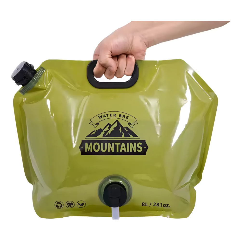 Contenedor de Agua Plegable 8 Litros Camping