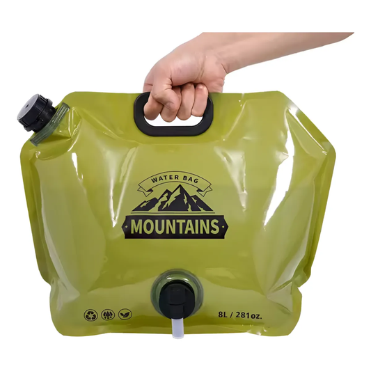 Contenedor de Agua Plegable 8 Litros Camping